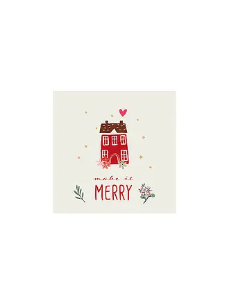 PAPER-PRODUCTS | Weihnachts-Servietten 33x33cm | 